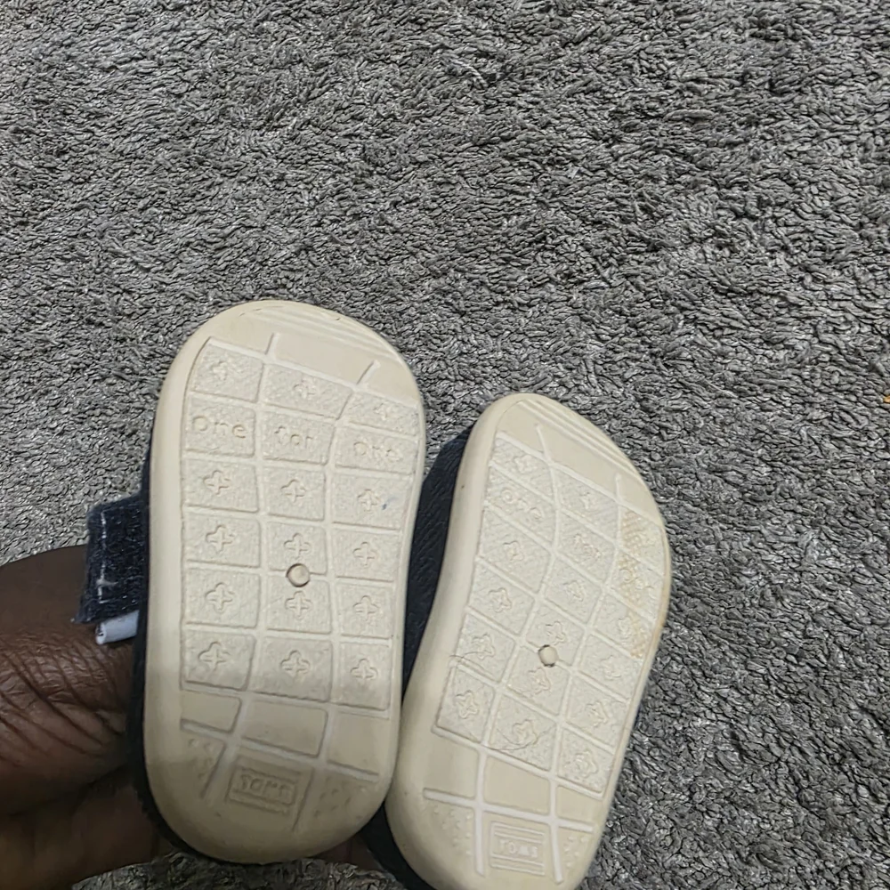 TOMS Kids Navy Shoes
